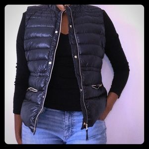 ZARA puffer black vest